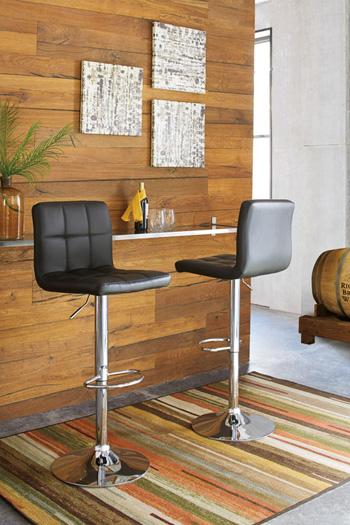 Bellatier Adjustable Height Bar Stool