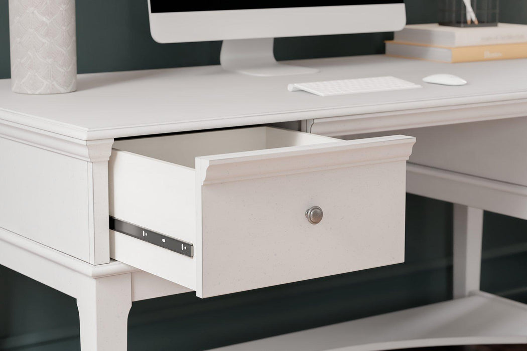 Kanwyn Home Office Storage Leg Desk