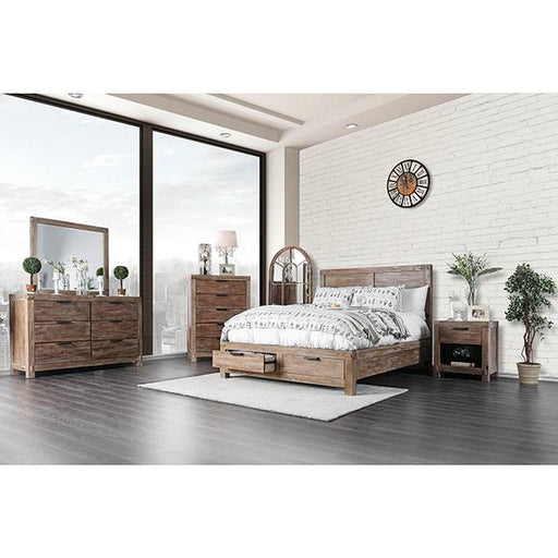 Wynton Weathered Light Oak E.King Bed image