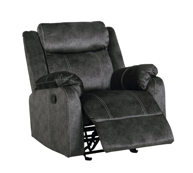 Grey GLIDER RECLINER U7303C-DOMINO GRANITE-GR image