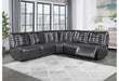 U6066 DOMINO SMOKE SOFA/LOVESEAT W/ AG image