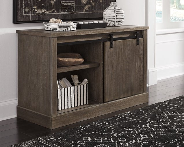 Luxenford 2-Piece Home Office Credenza with Hutch