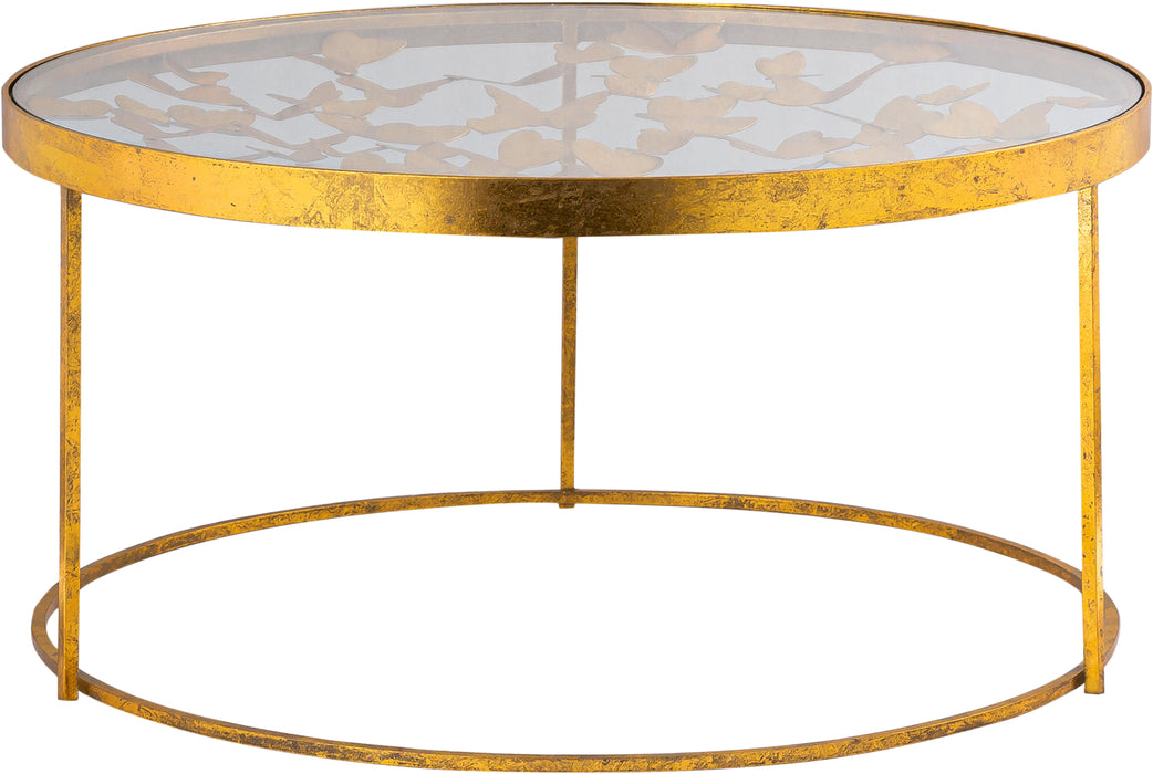 Butterfly Gold Coffee Table