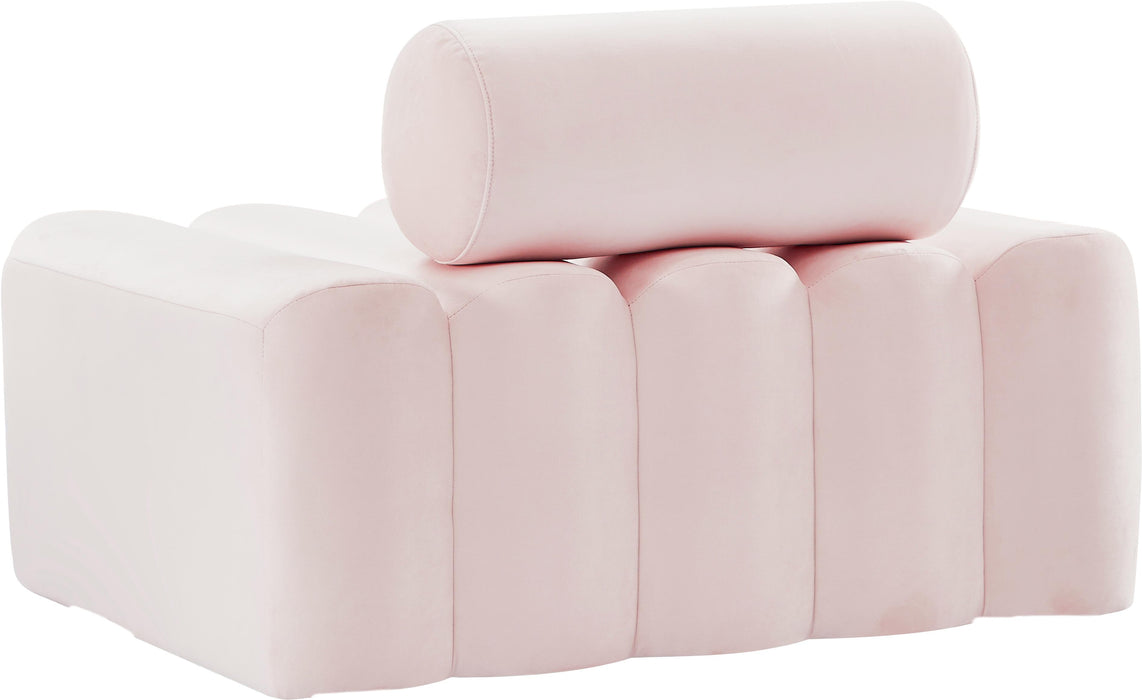 Melody Pink Velvet Chair