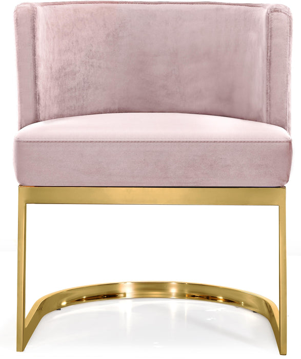 Gianna Pink Velvet Dining Chair
