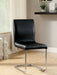 LODIA I Black/Silver Side Chair image