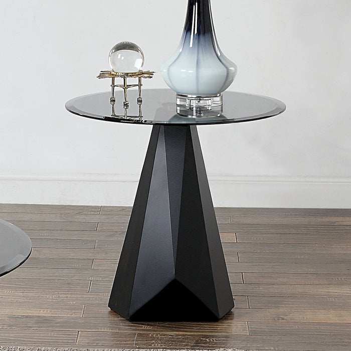 BISHOP End Table, Black/Gray image