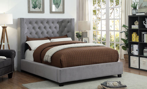 CARLEY Queen Bed, Gray image