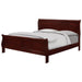 Crown Mark Louis Philip King Sleigh Bed in Cherry B3850 image