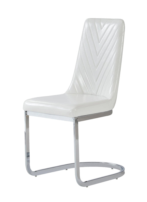 White Dining Chairs D1067DC-WH image