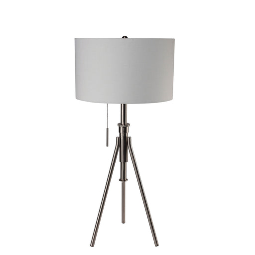Zaya Brushed Steel Table Lamp image