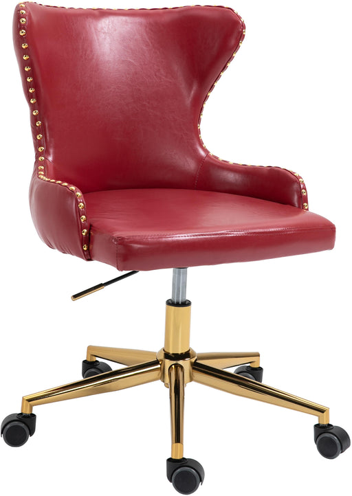 Hendrix Red Faux Leather Office Chair image