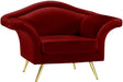 Lips Red Velvet Chair image