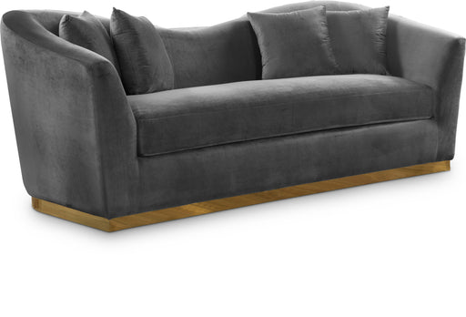 Arabella Grey Velvet Sofa image