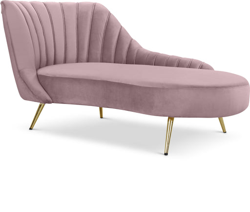 Margo Pink Velvet Chaise image