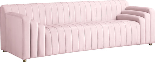 Naya Pink Velvet Sofa image