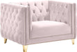 Michelle Pink Velvet Chair image