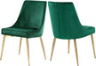 Karina Green Velvet Dining Chair image