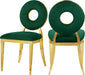 Carousel Green Velvet Dining Chair image