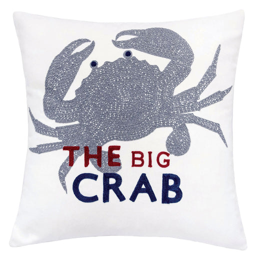 Jody White 20" X 20" Pillow, Crab image